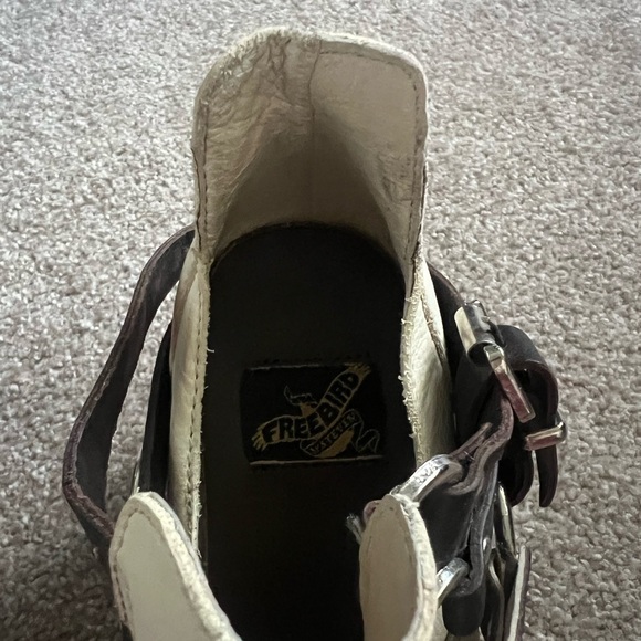 Freebird by Steven Cream and Brown Ankle Boots - Picture 5 of 12